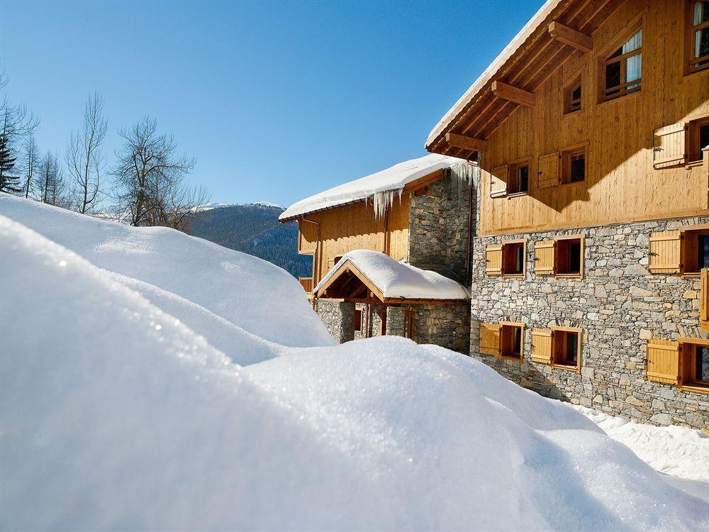 Residence Les Alpages De Champagny La Plagne Exterior foto
