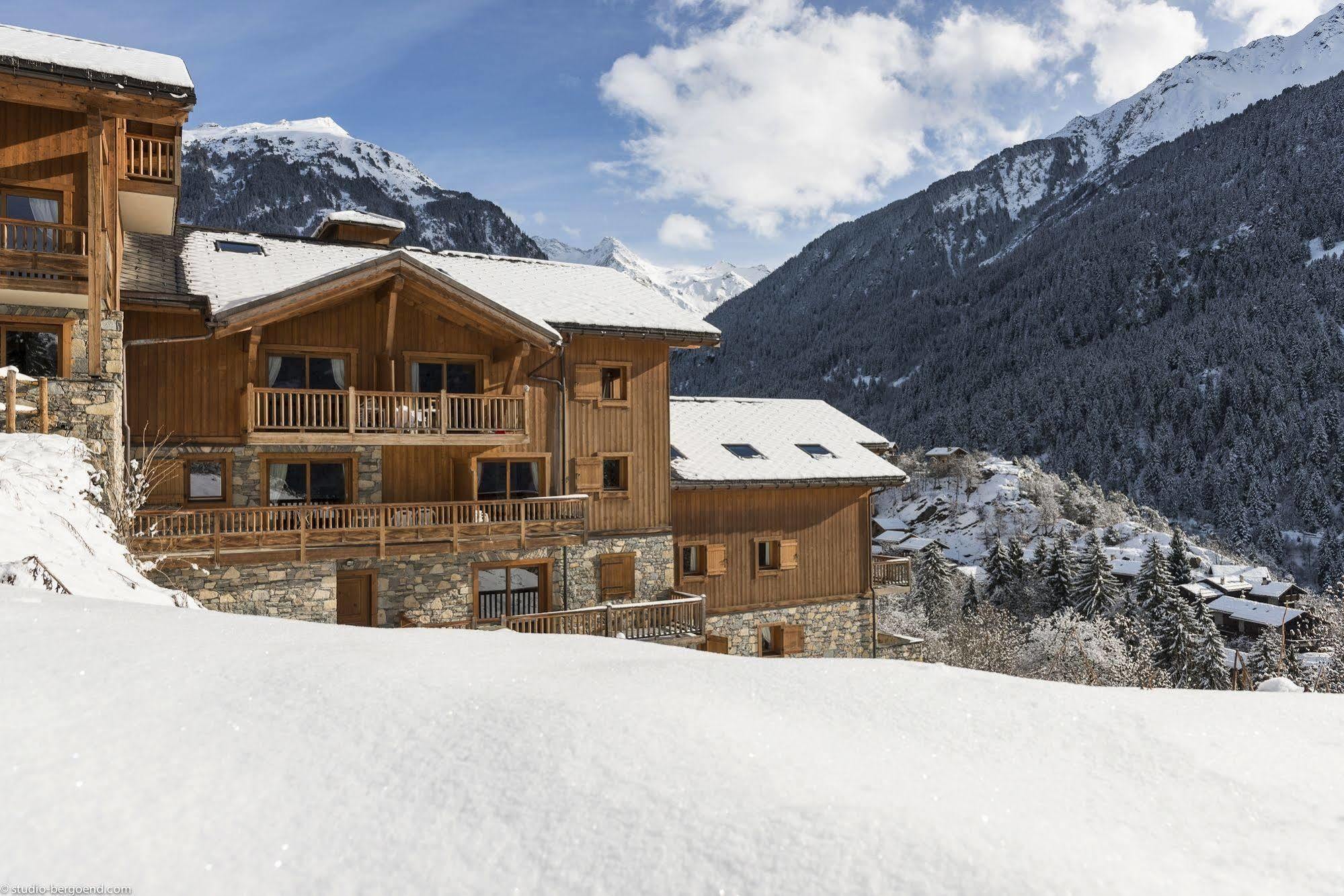 Residence Les Alpages De Champagny La Plagne Exterior foto